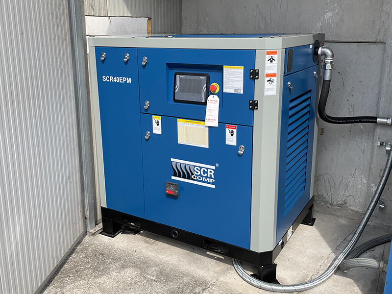 Installazione compressori per lavorazione Legno - SCR Compressor